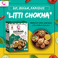 Litti Premix | Atta 200g, Sattu 80g, Chokha 70g and Peanut Chutney 50g | Taste of Bihar | Ready To Cook